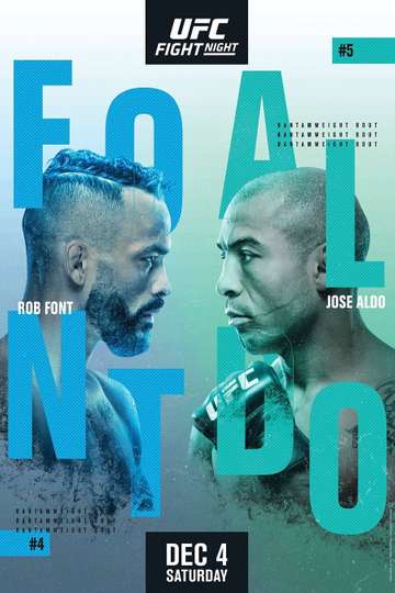 UFC on ESPN 31: Font vs. Aldo Poster