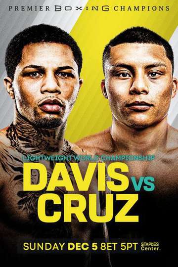 Gervonta Davis vs Isaac Cruz Poster