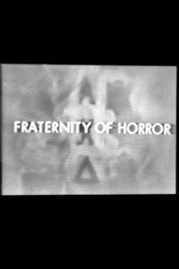 Fraternity of Horror Poster
