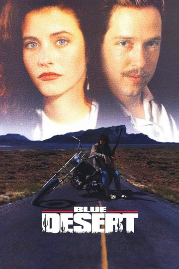 Blue Desert Poster