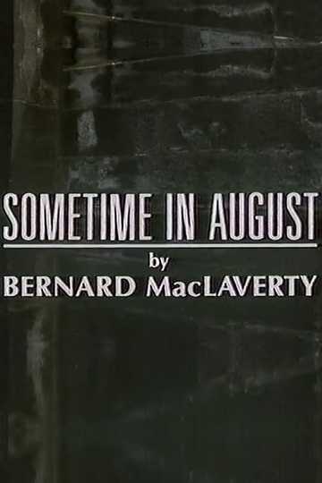 Sometime in August Poster