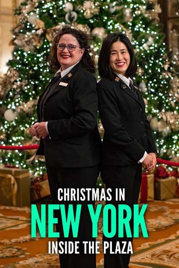 Christmas in New York Inside the Plaza Poster
