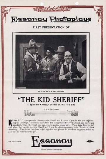 The Kid Sheriff Poster