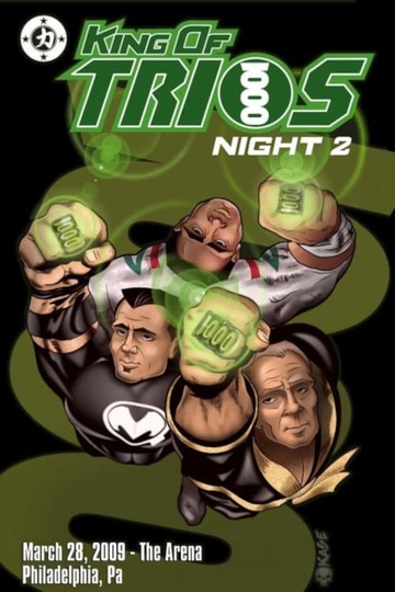 Chikara King Of Trios 2009  Night 2 Poster