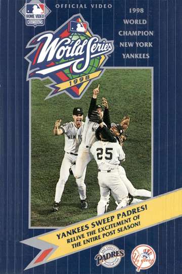 1998 New York Yankees The Official World Series Film Poster