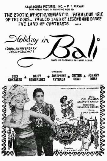 Holiday in Bali Poster