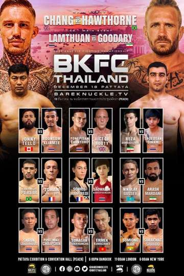 BKFC Thailand 1 The Game Changer Poster