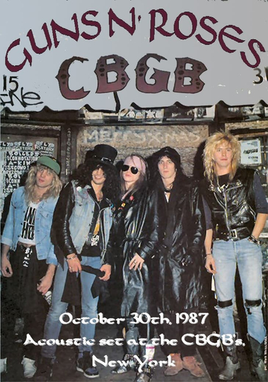 Guns N Roses  Live at CBGB in New York