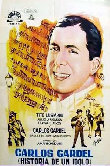 Carlos Gardel Historia de un Ídolo Poster