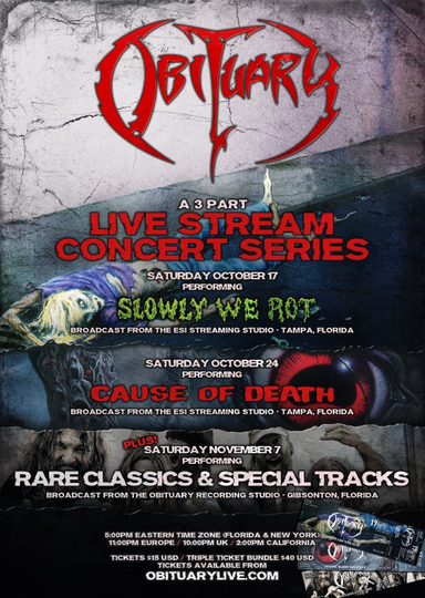 Obituary  Rare Classics  Special Tracks Live Stream