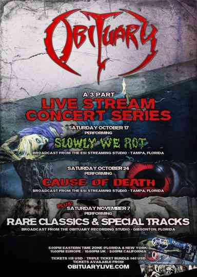 Obituary - Rare Classics & Special Tracks Live Stream