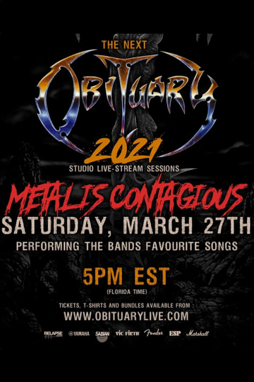 Obituary  Metalis Contagious Live Stream