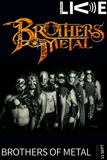 Brothers of Metal  Borlänge Livestream Poster