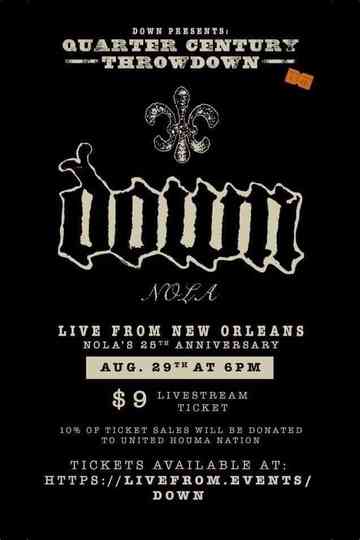 Down Presents Quarter Century Throwdown Livestream