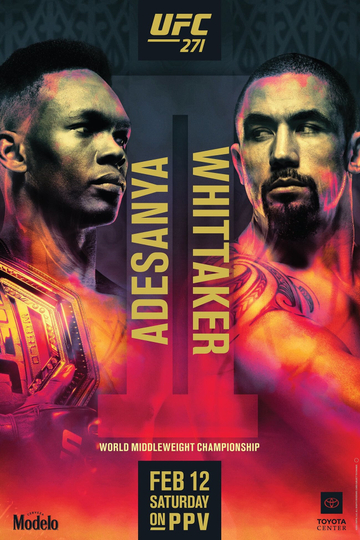 UFC 271: Adesanya vs. Whittaker 2 Poster