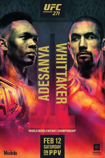 UFC 271: Adesanya vs. Whittaker 2 Poster