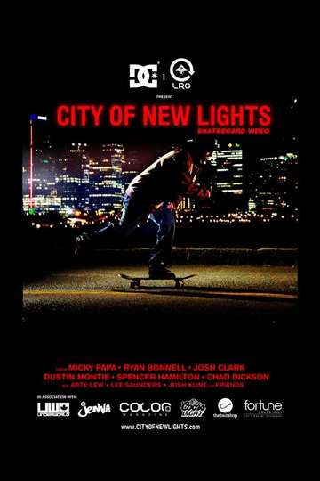City of New Lights Poster