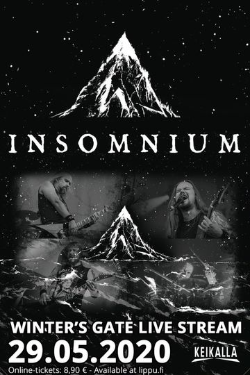 Insomnium - Winter's Gate Live Stream Poster