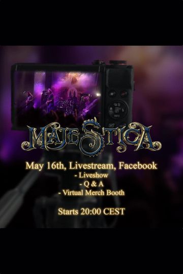 Majestica - Intimate Livestream Experience Poster