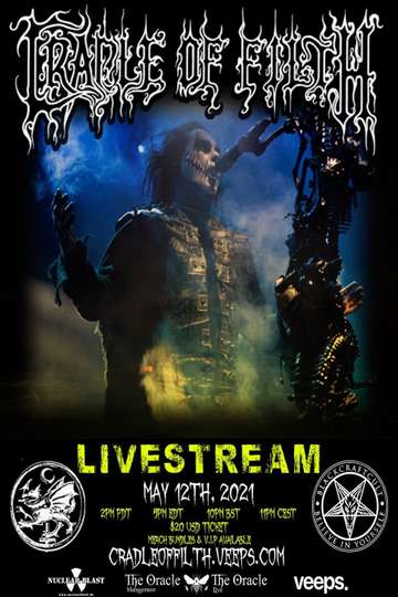 Cradle of Filth  Livestream Poster