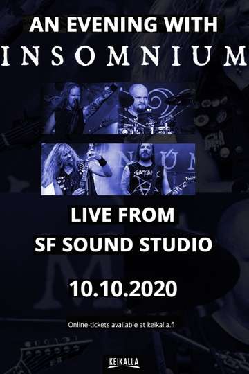 Insomnium  Live from SF Sound Studio Poster