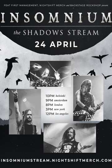 Insomnium  The Shadows Stream Poster