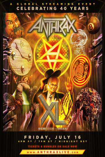 Anthrax 40th Anniversary Livestream