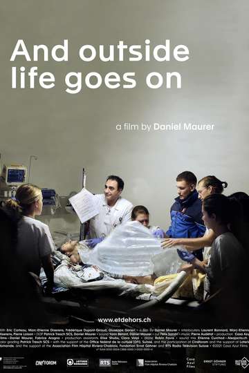 And Outside Life Goes On Poster