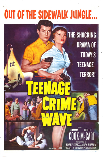 Teen-Age Crime Wave Poster