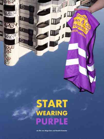 Start Wearing Purple Poster