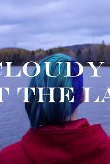 A Cloudy Sky at the Lake Poster