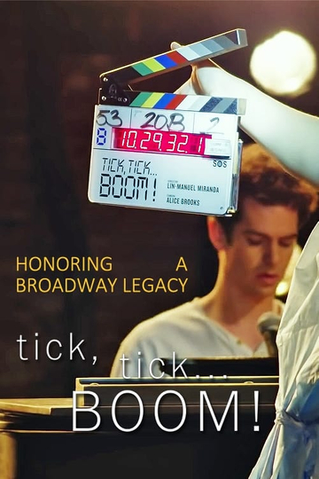 Honoring a Broadway Legacy: Behind the Scenes of tick, tick...Boom! Poster