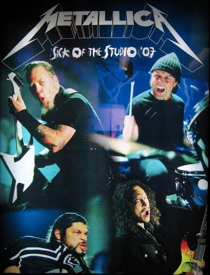 Metallica Sick Out Of Studio 2007 Oslo