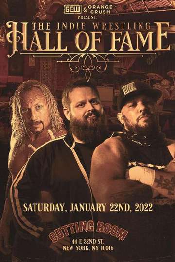 GCW The Indie Wrestling Hall of Fame Poster