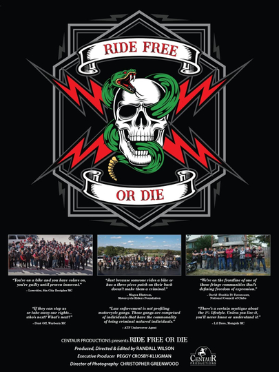 Ride Free or Die Poster