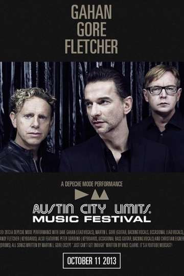 Depeche Mode  Austin City Limits Music Festival 2013 Poster
