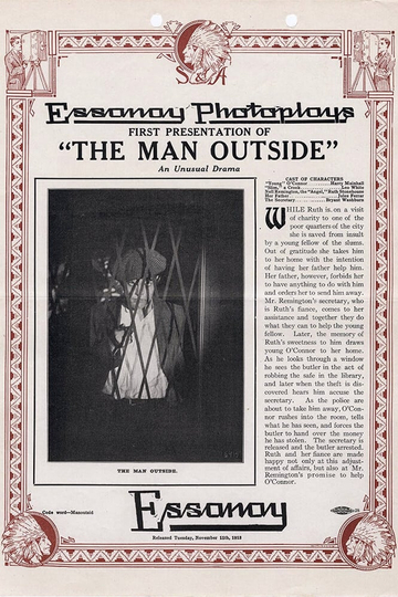 The Man Outside Poster