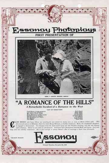 A Romance of the Hills Poster