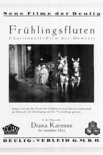 Frühlingsfluten Poster