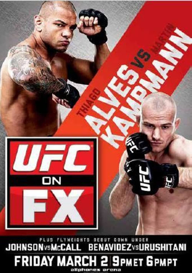 UFC on FX 2 Alves vs Kampmann