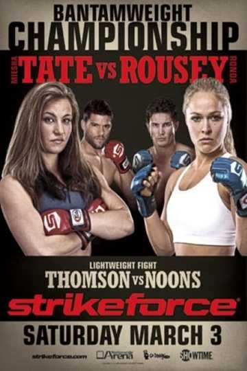 Strikeforce Tate vs Rousey