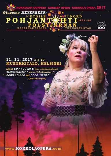 LEtoile du Nord  Kokkola Opera Poster