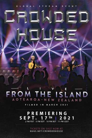 Crowded House Live From the Island Poster