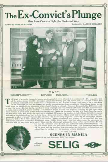 The Ex-Convict's Plunge Poster