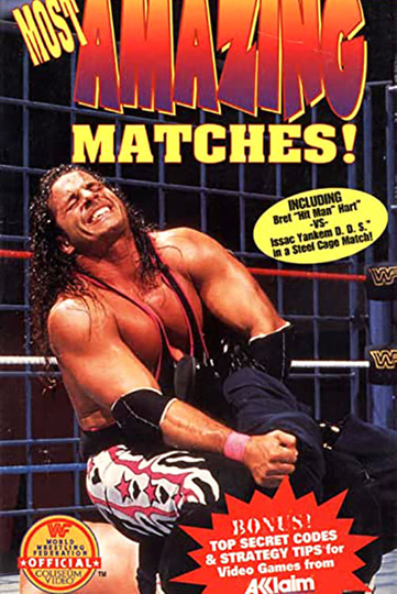 WWE Most Amazing Matches Poster