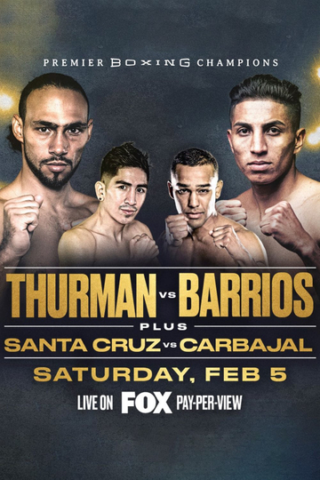 Keith Thurman vs Mario Barrios Poster