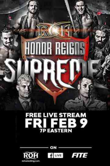 ROH: Honor Reigns Supreme Poster