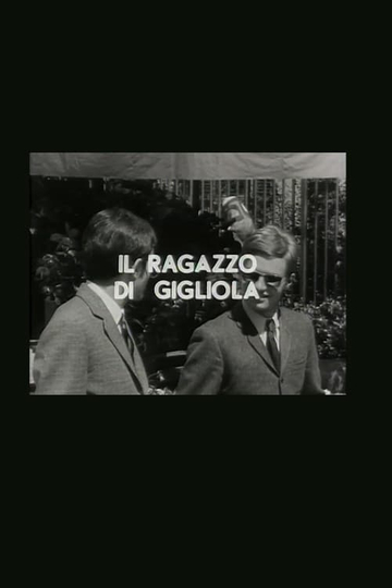 Il ragazzo di Gigliola Poster