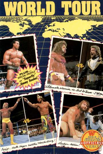 WWE World Tour Poster