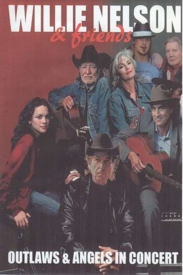 Willie Nelson  Friends Outlaws  Angels Poster